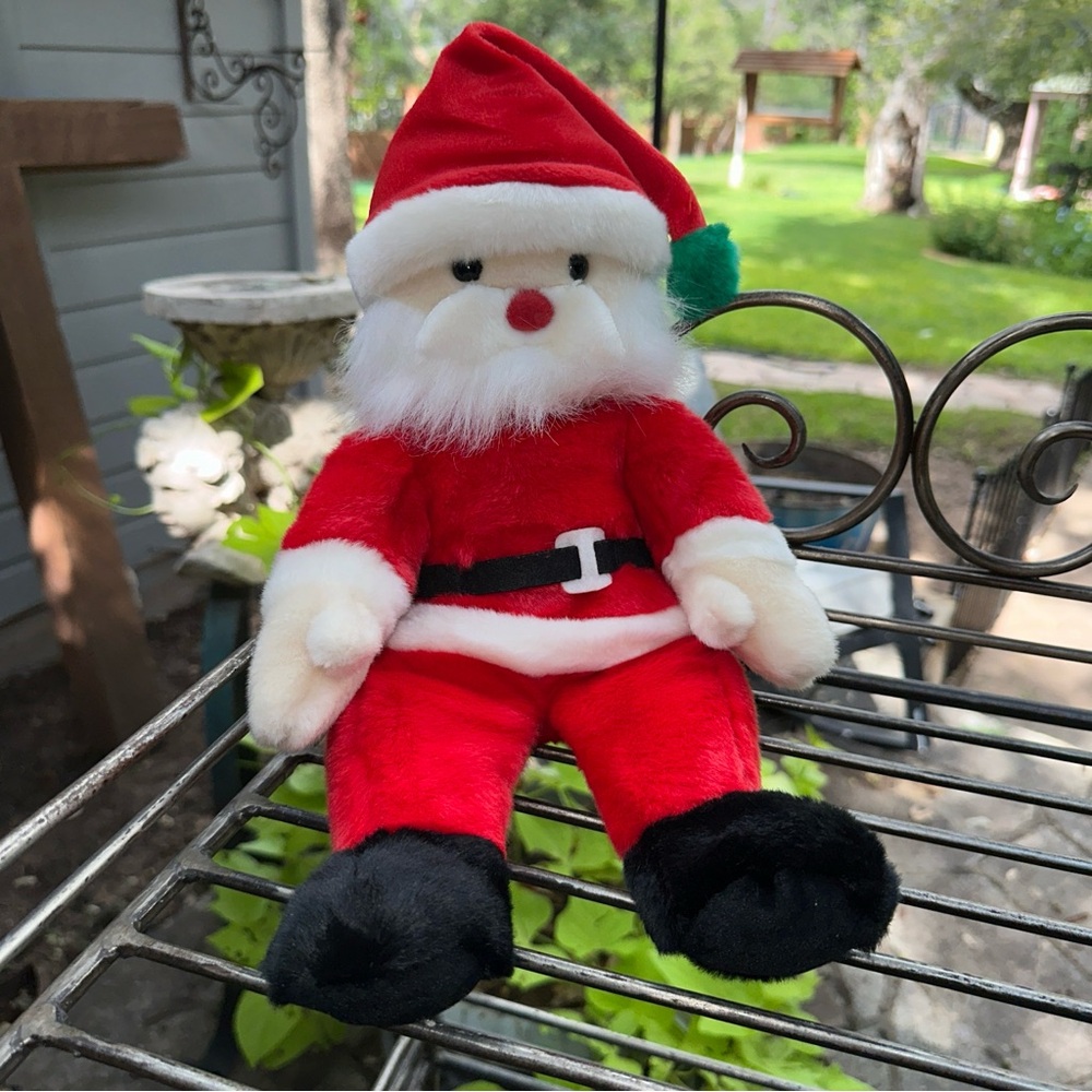 TY Beanie Buddy SANTA the Santa Claus 17" (including hat) St Nick Ho Ho Holiday